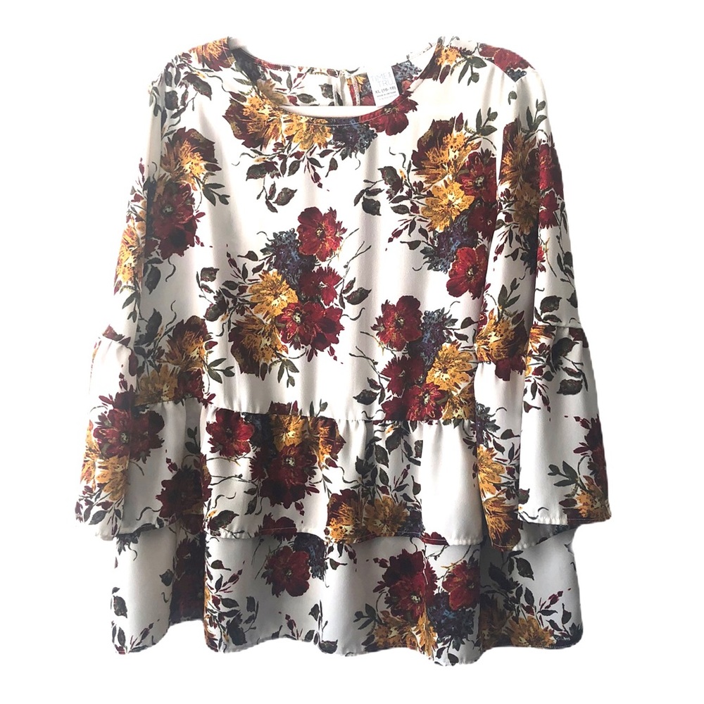 🎉 Final Price Time and Tru floral print blouse